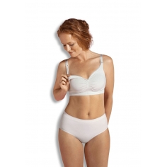 Soutien-gorge de grossesse et d'allaitement en coton bio CarriWell 2