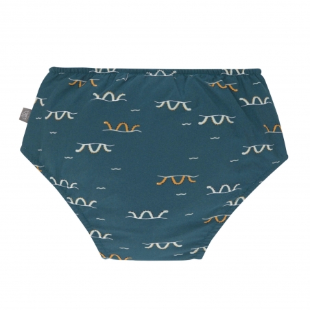 Maillot de Bain Couche Splash&Fun Lässig Serpent de Mer Bleu