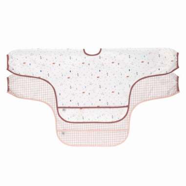 Lot de 2 Bavoirs Manches Longues Lässig Garden Explorer Escargot Lässig - 1