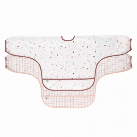 Lot de 2 Bavoirs Manches Longues Lässig Garden Explorer Escargot Lässig - 1