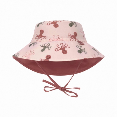 Chapeau Réversible Anti-UV Splash&Fun Lässig Octopus Rose