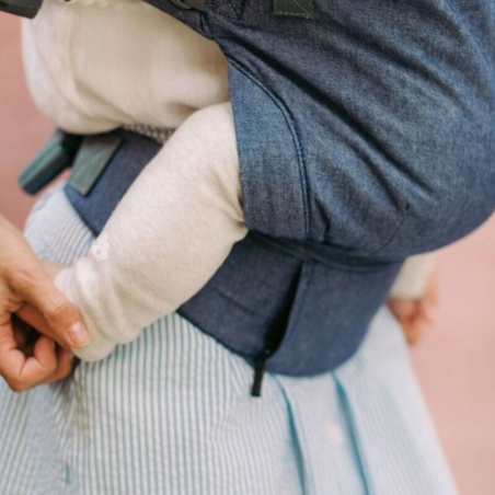 Porte-bébé BOBA X Chambray : ajustable pour un parfait maintien de bébé