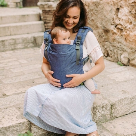 Porte-bébé BOBA X Chambray : idéal pour se promener