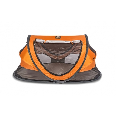 Lit de voyage Peuter Luxe Deryan - Orange - avec ouverture latérale