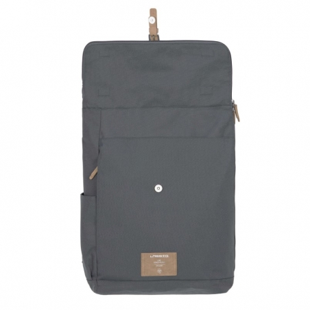 Sac à dos à langer Rolltop Lässig : capacité augmentée grâce au système Rolltop