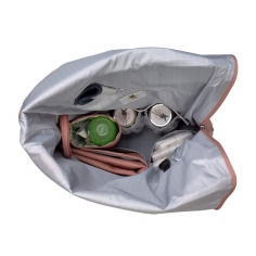 Sac à dos à langer Rolltop Lässig - Cannelle 2