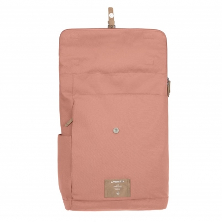 Sac à dos à langer Rolltop Lässig - Cannelle : capacité augmentée grâce au système roll-top