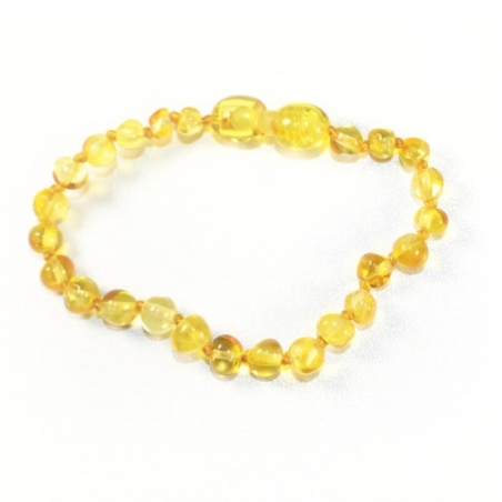 Bracelet bébé ambre/lemon Irreversible