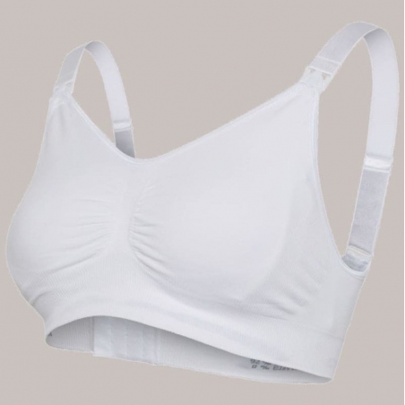 Soutien-gorge d’allaitement rembourré sans coutures Carrywell - blanc