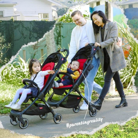 Poussette go et kit double Phil & Teds