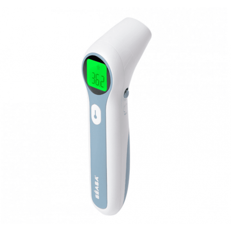 Thermomètre Bébé Béaba Thermobip - Prise Rectale Rapide Avec Embout Souple, Alarme Fièvre