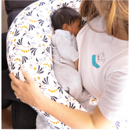 Coussin Big Flopsy Béaba - pour caler bébé le temps de l'allaitement