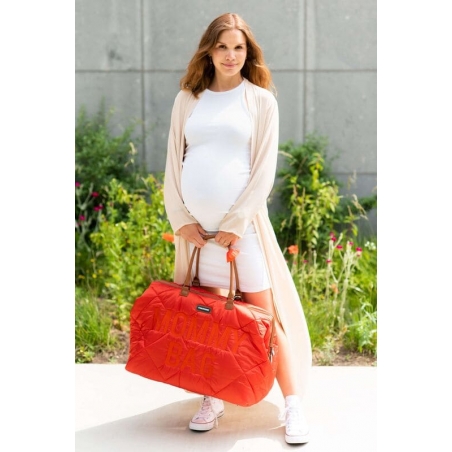 Mommy Bag Childhome Rouge - un look tendance et élégant