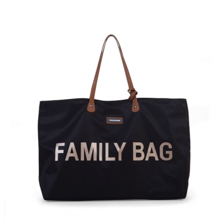 Family Bag Noir & Or de Childhome