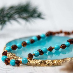 Collier bébé ambre... 2