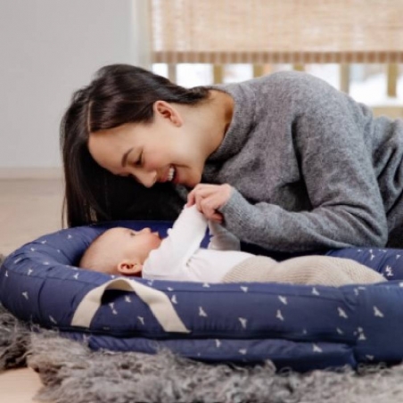 Babynest Voksi - Poppy blue Flying - s'ajuste en longueur