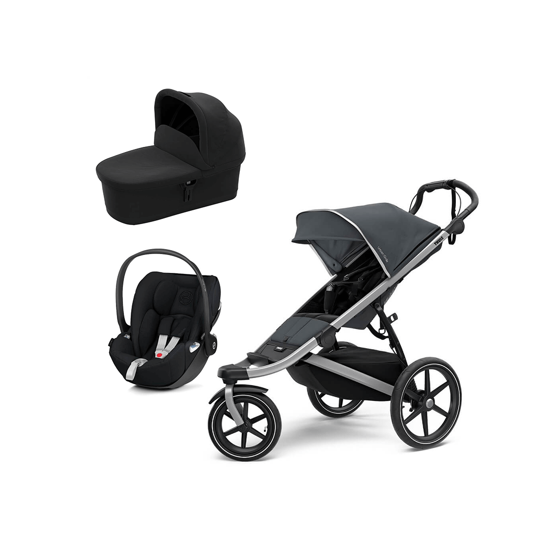 Pack Poussette Urban Glide 2 + Nacelle Urban Glide - Thule + Cloud