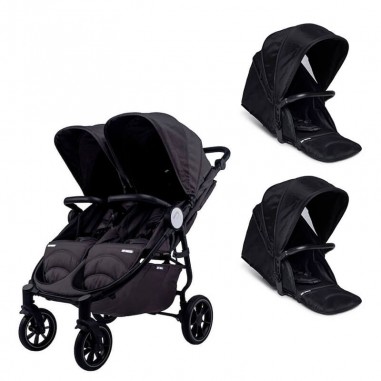 Pack Poussette Double Easy Twin 4...