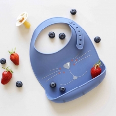 Bavoir en Silicone avec...