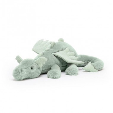 Peluche Dragon Sage Vert Medium (50...