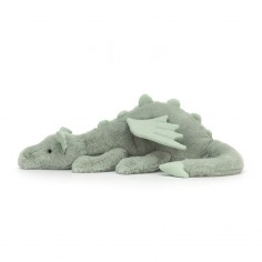 Peluche Dragon Sage Vert... 2
