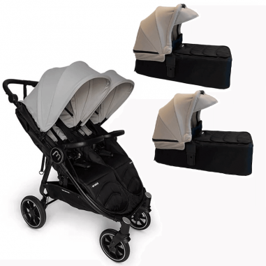 Pack Duo Poussette Double Easy Twin 4...