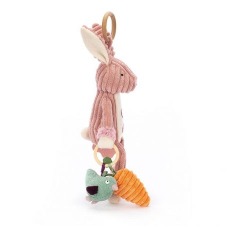 Jouet d'Activité Lapin avec Anneau Cordy Roy Jellycat