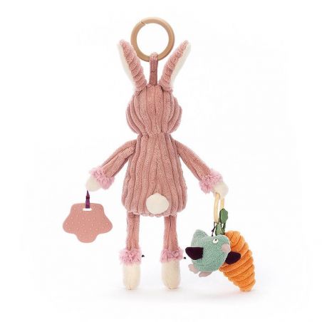 Jouet d'Activité Lapin avec Anneau Cordy Roy Jellycat