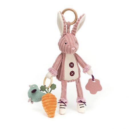 Jouet d'Activité Lapin avec Anneau Cordy Roy Jellycat