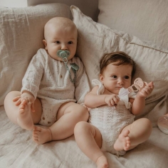 Broche premium Suavinex vert 2