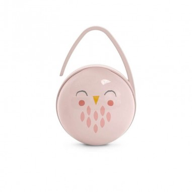 Porte-sucettes Duo Hygge Baby - Suavinex - Rose