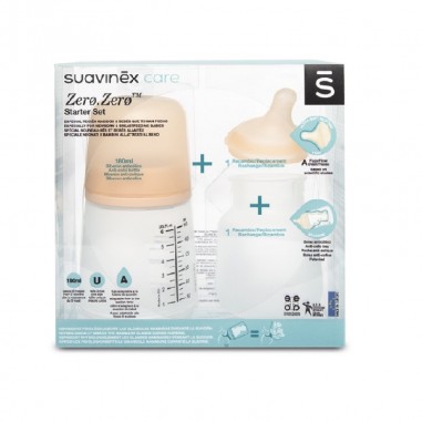 Starter Set Biberon Zero-Zero 180 ml...