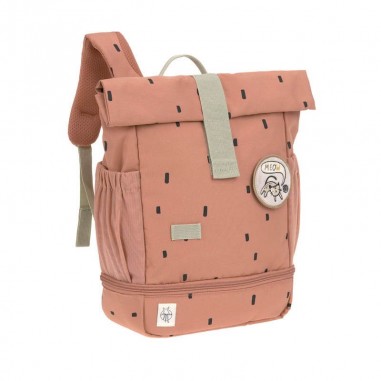 Sac à Dos Rolltop Happy Print Caramel...