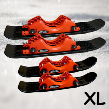 Kit de ski pour poussettes 4 Roues...