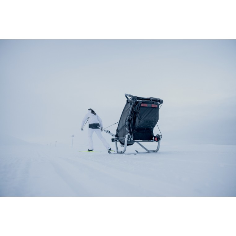 Kit Ski De Fond Thule Pour Remorque Chariot - Modèle TH-129 - Neuf Non Utilisé