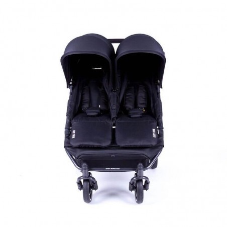 Easy Twin 3S Light Chassis Noir Poussette Double Réversible + Habillage Pluie Baby Monsters Baby Monsters - 10