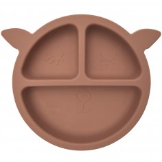 Assiette en silicone - Biche
