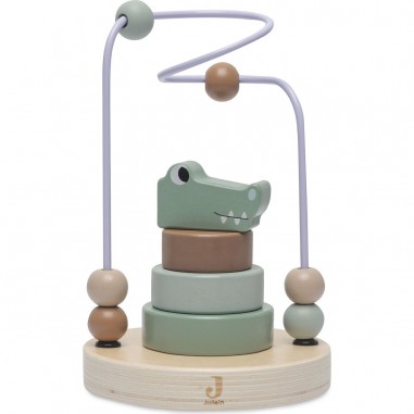 Tour d'empilage en bois à spirale –...