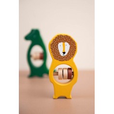 Hochet à perles en bois Mr.... 2