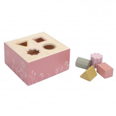 Boîte à formes Fleurs -...