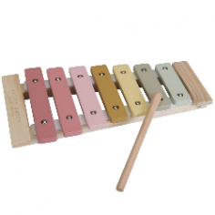 Xylophone en bois rose -...