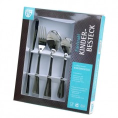 Set de 4 couverts enfant inox 2