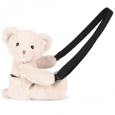 Sac bandoulière doudou Ours ivoire -...