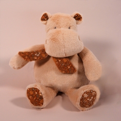 Peluche hippopotame corail... 2