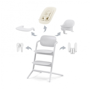 Chaise haute évolutive Lemo 4-in-1 -...