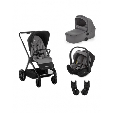 Trio poussette, nacelle et coque auto...