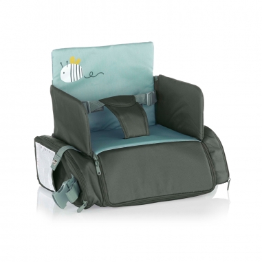 Chaise haute de voyage avec rangement...