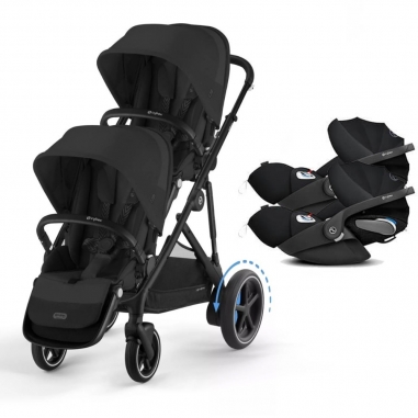 Pack Jumeaux poussette e-Gazelle S...