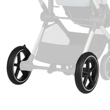 Set de 2 roues arrière pour poussette...