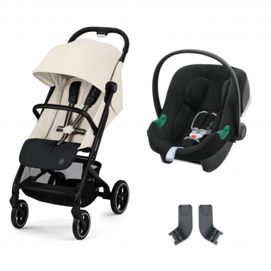 Pack duo - Poussette Beezy 3 & Coque...